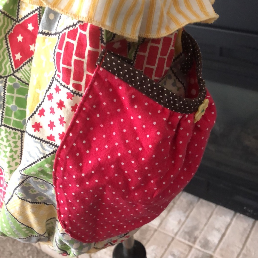 Matilda Jane Platinum Muti-Color/Pattern Large Hobo Fabric Bag - Picture 6 of 12